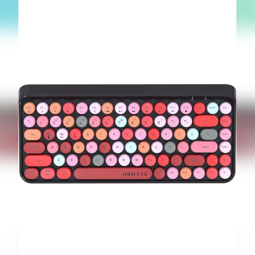 đź—˝Colorful Wireless Keyboard - Picture 2 of 7
